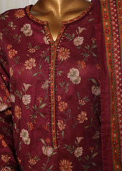 NSM-004- 3 Piece Printed Stitched Suit