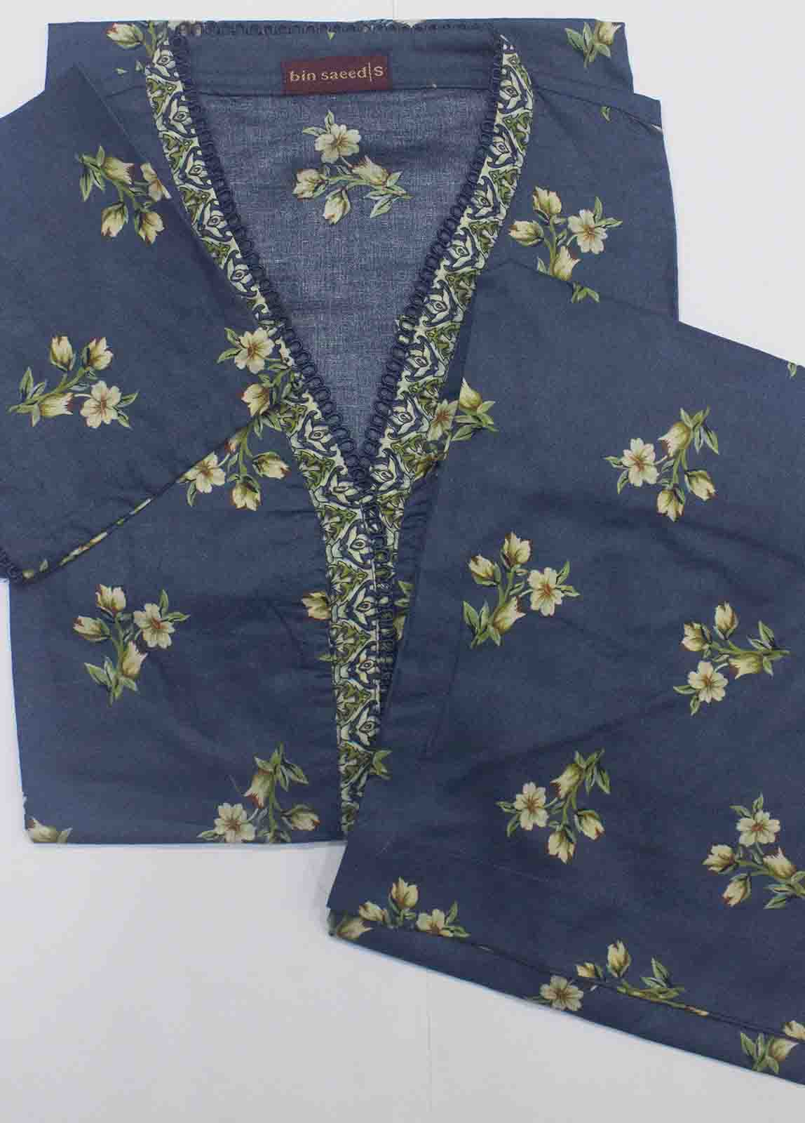 NSM-0069- 2 Piece Printed Cotton Stitched Co Ords