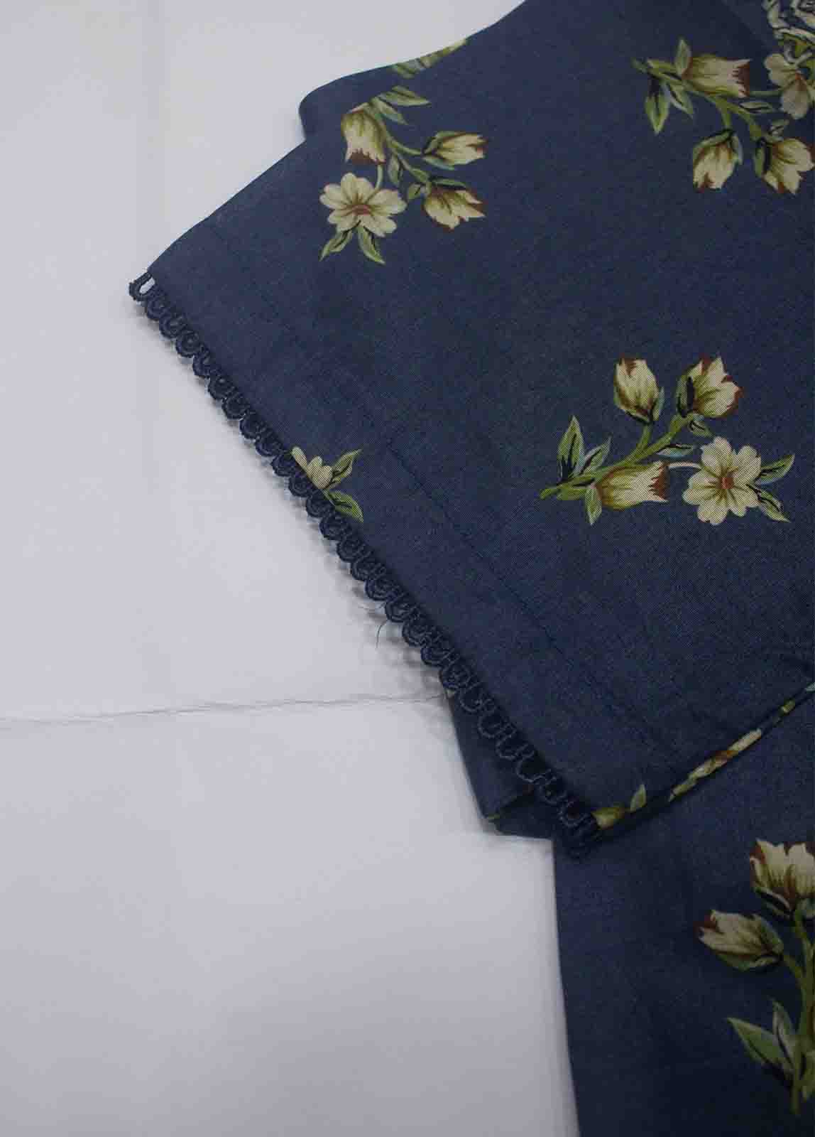 NSM-0069- 2 Piece Printed Cotton Stitched Co Ords