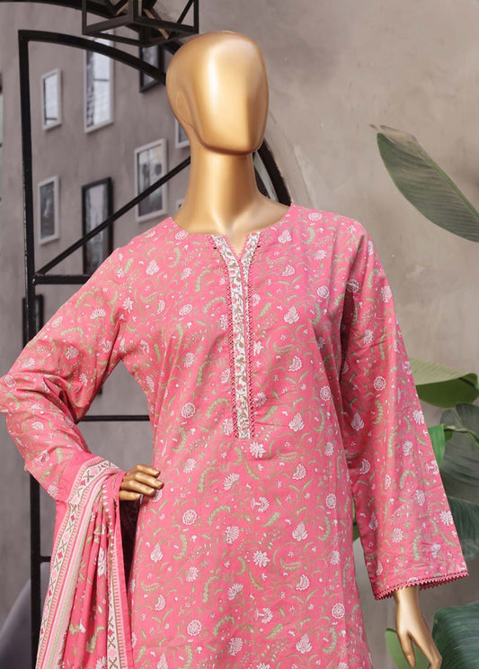 NSM-0106- 3 Piece Printed Stitched Suit