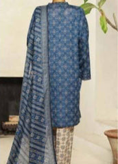 NSM-0108- 3 Piece Printed Stitched Suit