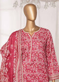 NSM-0109-PR R1-4- 3 Piece Printed Stitched Suit