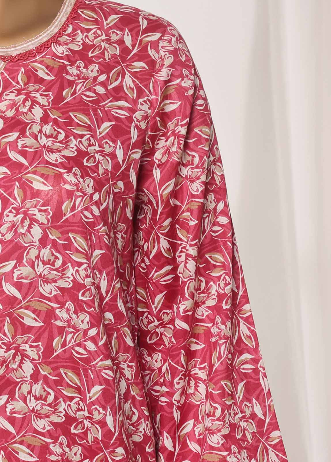 NSM-0109-PR R1-4- 3 Piece Printed Stitched Suit