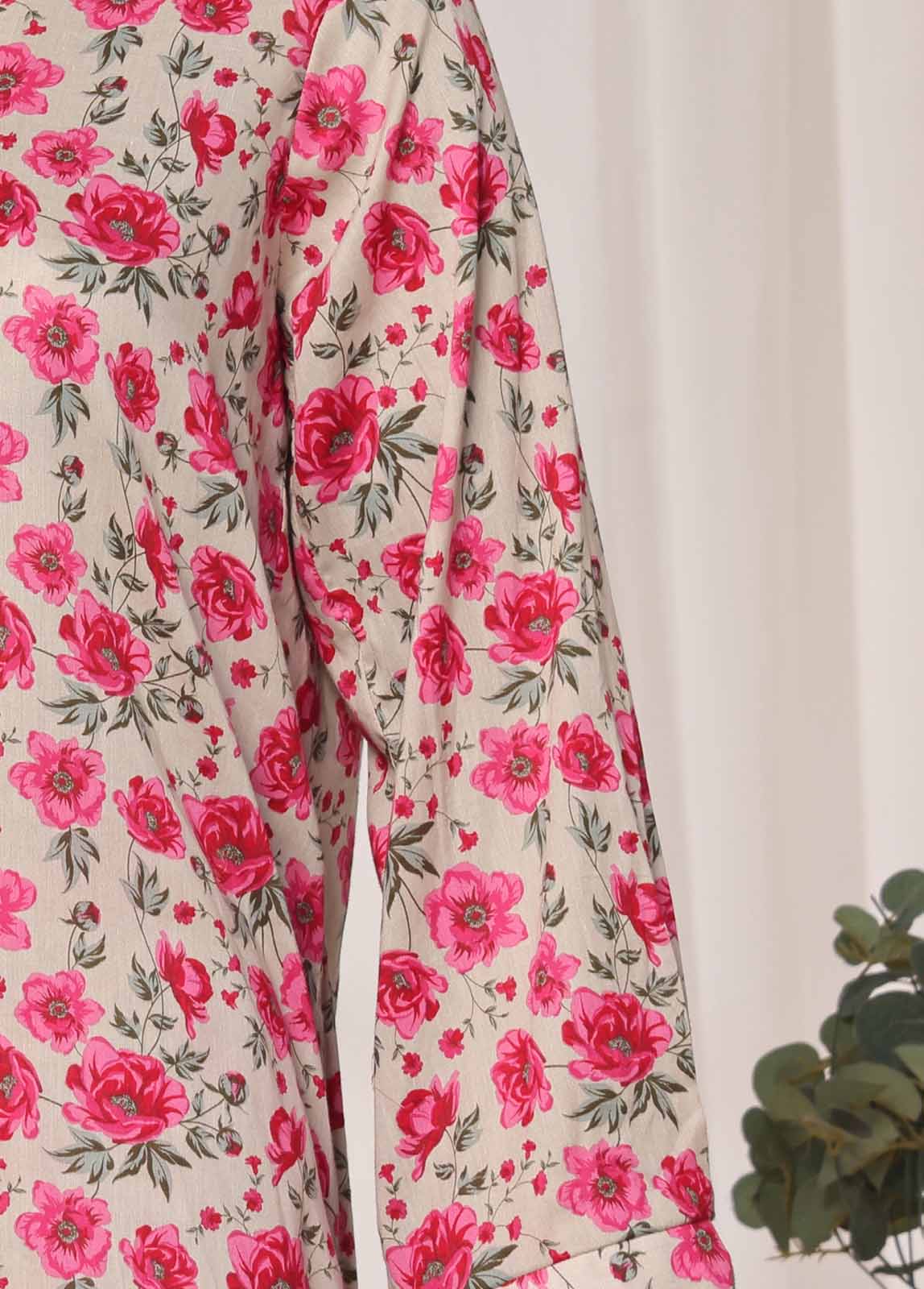 NSM-0112-PR R1-4- 3 Piece Printed Stitched Suit