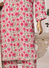 NSM-0112-PR R1-4- 3 Piece Printed Stitched Suit