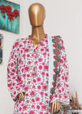 NSM-113 F- 3 Piece Printed Farshi Shalwar Suit