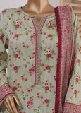 NSM-0115- 3 Piece Printed Farshi Shalwar Suit