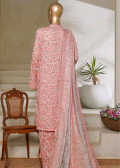 NSM-0117-PR R1-4- 3 Piece Printed Stitched Suit