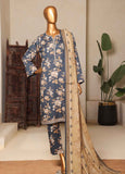 NSM-0123-PR-R2-5- 3 Piece Printed Stitched Suit