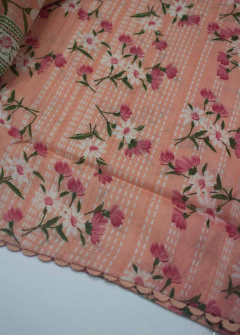 Bin Saeed Fabric - NSM-0129-PR- 3 Piece Printed Stitched Suit