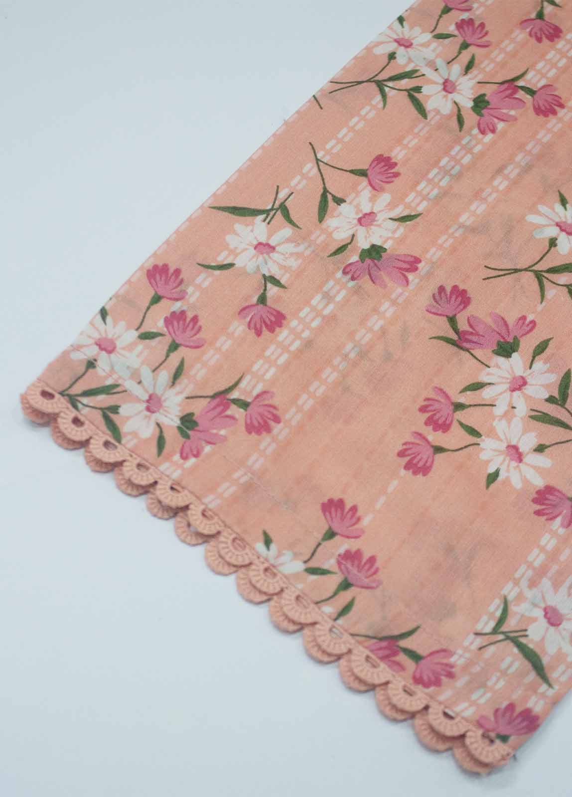 Bin Saeed Fabric - NSM-0129-PR- 3 Piece Printed Stitched Suit