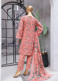 NSM-0130- 3 Piece Printed Stitched Suit