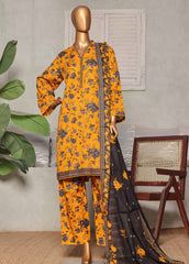 NSM-0132-PR R1-4- 3 Piece Printed Stitched Suit