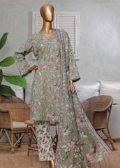 NSM-0134-PR R1-4- 3 Piece Printed Stitched Suit
