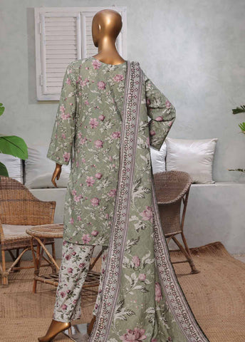 NSM-0134-PR R1-4- 3 Piece Printed Stitched Suit