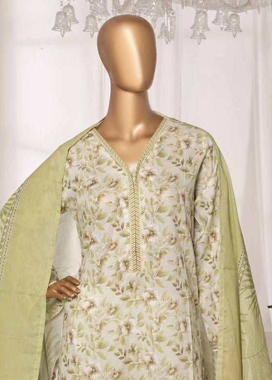 NSM-0167-PR R1-4- 3 Piece Printed Stitched Suit