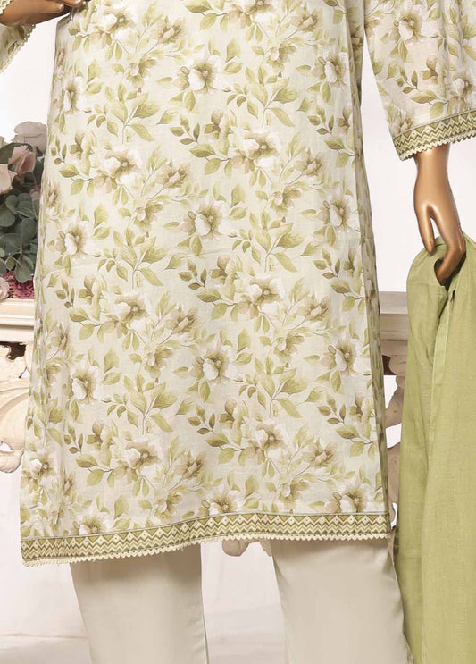 NSM-0167-PR R1-4- 3 Piece Printed Stitched Suit