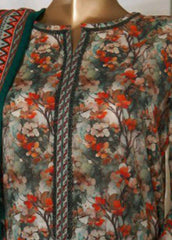 NSM-0158-PR R1-4- 3 Piece Printed Stitched Suit