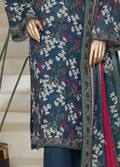 NSM-0160-PR R10-11- 3 Piece Printed Cotton Stitched Suit