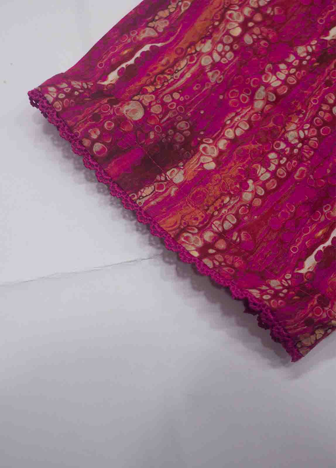 Bin Saeed Fabric - NSM-0161- 2 Piece Printed Cotton Stitched Co Ords