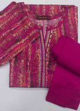 NSM-0161- 2 Piece Printed Cotton Stitched Co Ords