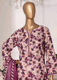 NSM-0163 R-05- 3 Piece Printed Stitched Suit