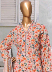 NSM-0164 R-05- 3 Piece Printed Stitched Suit