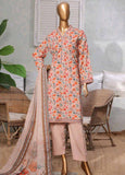 NSM-0164 R-05- 3 Piece Printed Stitched Suit
