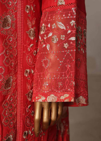 Bin Saeed Fabric - NSM-017-DEMB- 3 Piece Luxury Embroidered Stitched Suit