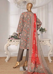 NSM-0171-PR R1-4- 3 Piece Printed Stitched Suit