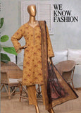NSM-0172 R-05- 3 Piece Printed Stitched Suit