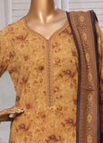 NSM-0172 R-05- 3 Piece Printed Stitched Suit