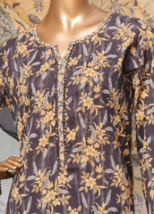 NSM-0174-PR R1-4- 3 Piece Printed Stitched Suit