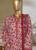 NSM-0176-PR R1-4- 3 Piece Printed Stitched Suit