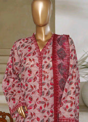 NSM-0176-PR R1-4- 3 Piece Printed Stitched Suit