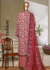 NSM-0176-PR R1-4- 3 Piece Printed Stitched Suit