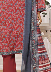 NSM-0177 R-05- 3 Piece Printed Stitched Suit