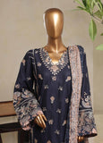 NSM-018-DEMB- 3 Piece Luxury Embroidered Stitched Suit