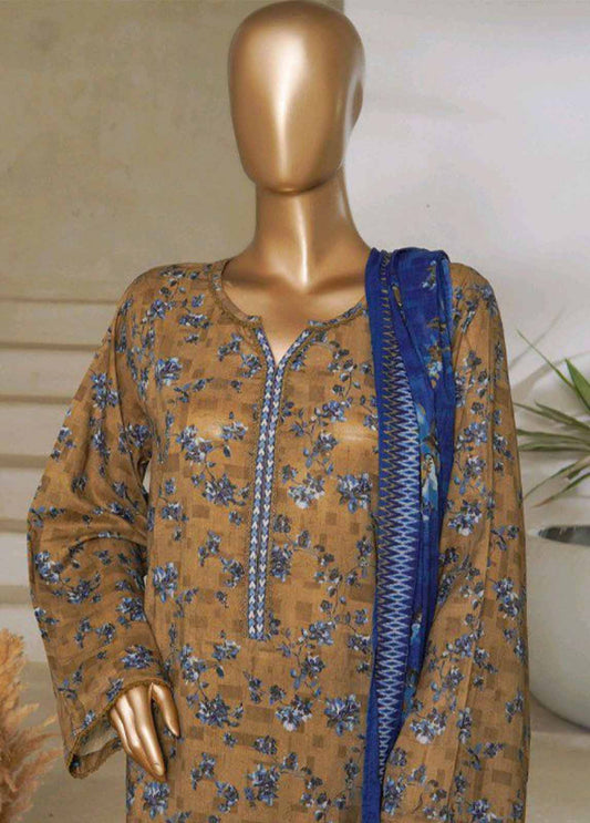 NSM-0182-PR R1-4- 3 Piece Printed Stitched Suit