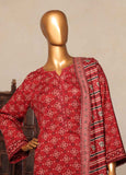 NSM-0191-PR-R2-5- 3 Piece Printed Stitched Suit