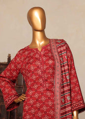NSM-0191-PR-R2-5- 3 Piece Printed Stitched Suit