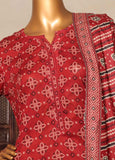 NSM-0191-PR-R2-5- 3 Piece Printed Stitched Suit