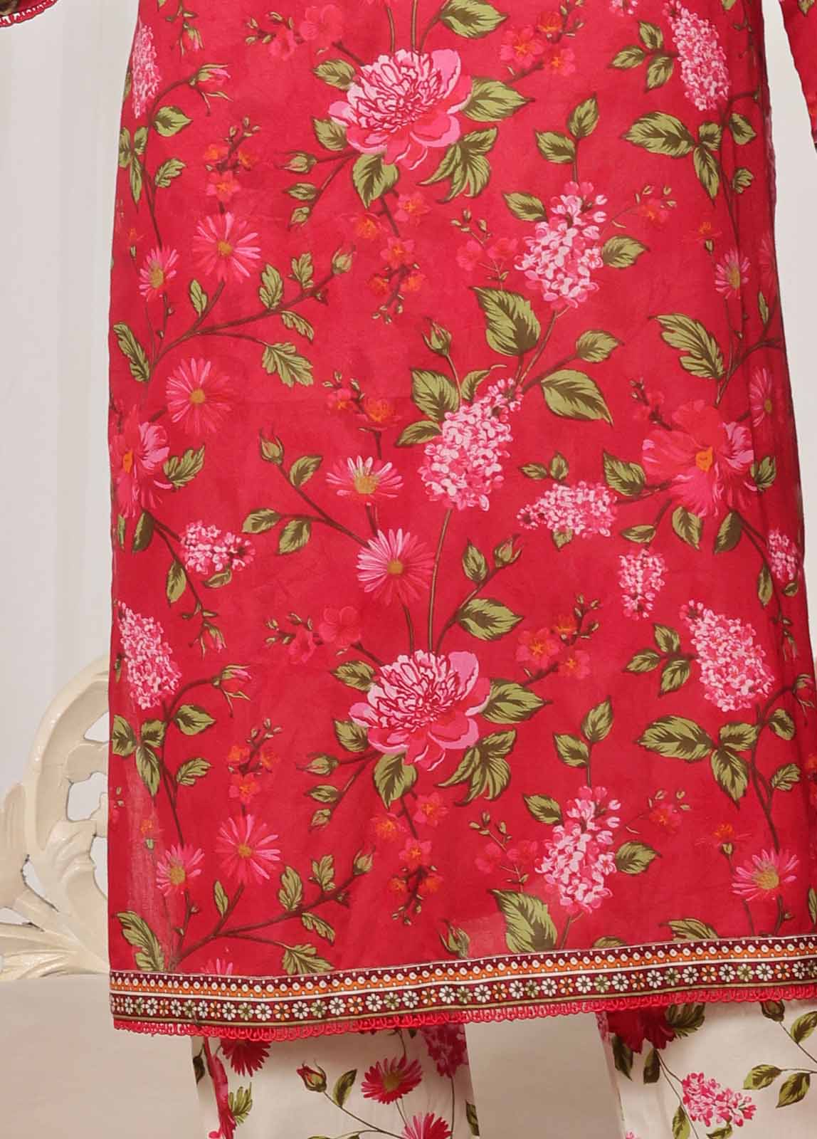 NSM-0193-PR R1-4- 3 Piece Printed Stitched Suit
