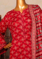 NSM-0199-PR R1-4- 3 Piece Printed Stitched Suit