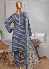 NSM-0200-PR R1-4- 3 Piece Printed Stitched Suit