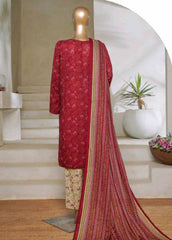 NSM-0203-PR R1-4- 3 Piece Printed Stitched Suit