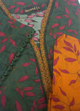 NSM-0209-B- 2 Piece Printed Cotton Stitched Co Ords