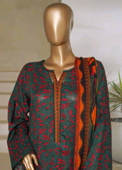 NSM-0209-PR R1-4- 3 Piece Printed Stitched Suit