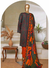 NSM-0209-PR R1-4- 3 Piece Printed Stitched Suit