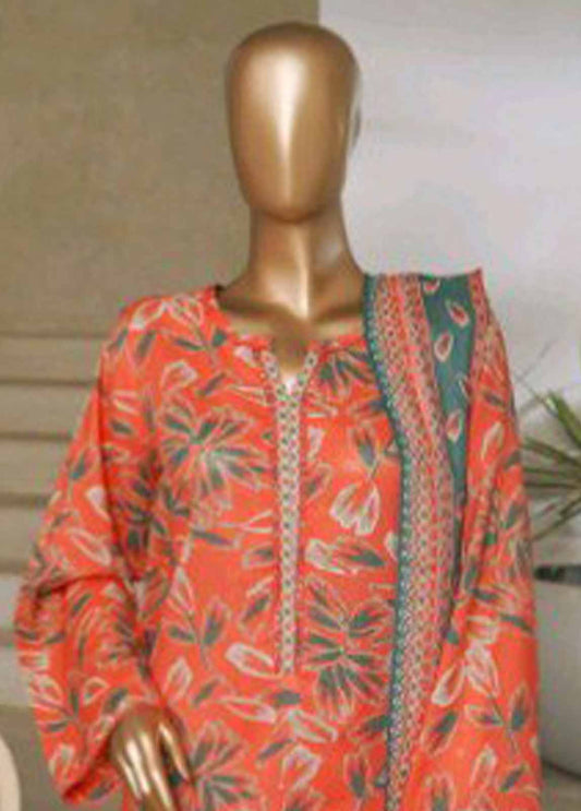 NSM-0210-PR R1-4- 3 Piece Printed Stitched Suit